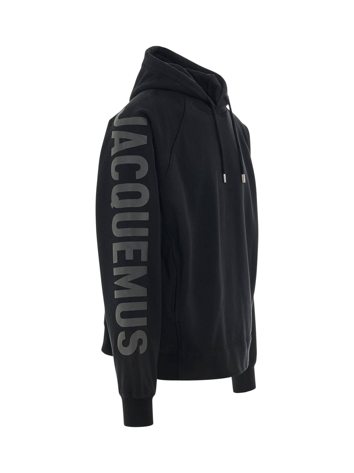 JACQUEMUS Typo Logo Hoodie (Black)