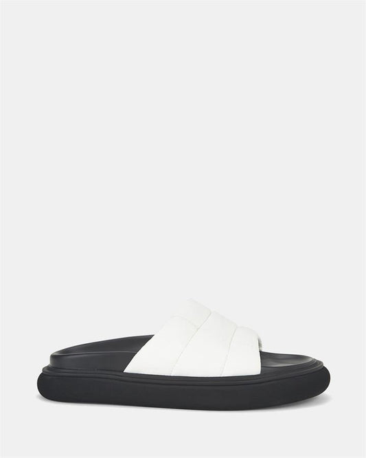 Image of Sandals. Product name - Sylvio Women's Thongs WHITE Novo Thongs in White colour by brand - NOVO