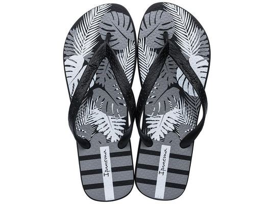 Image of Sandals. Product name - Classica Urban Women's Ipanema GREY/BLACK GRENDENE in Grey/Black colour by brand - IPANEMA
