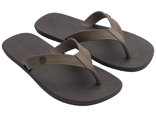 Image of Sandals. Product name - Atlanta Thong Ad Women's Ipanema BROWN/BROWN GRENDENE in Brown/Brown colour by brand - IPANEMA