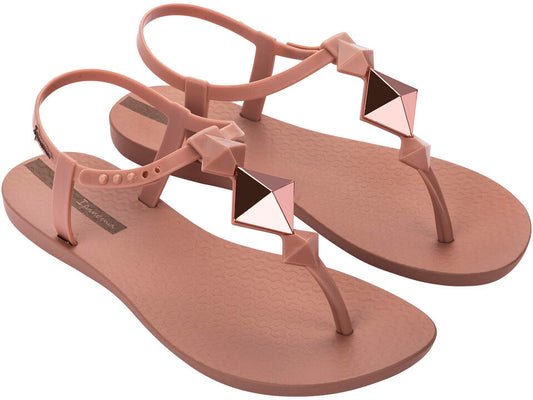 Image of Sandals. Product name - Class Fancy Women's Ipanema ROSE GRENDENE in Rose colour by brand - IPANEMA