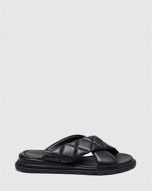 Image of Sandals. Product name - Violette Women's Thongs BLACK Novo Thongs in Black colour by brand - NOVO