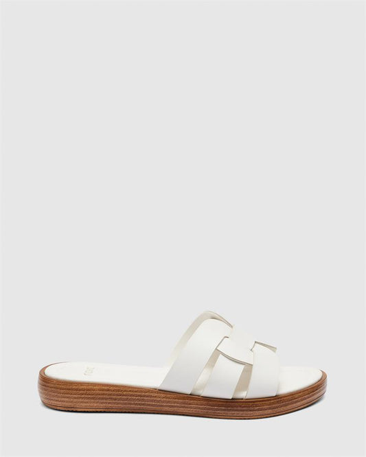 Image of Sandals. Product name - Viasco Women's Thongs WHITE Novo Thongs in White colour by brand - NOVO