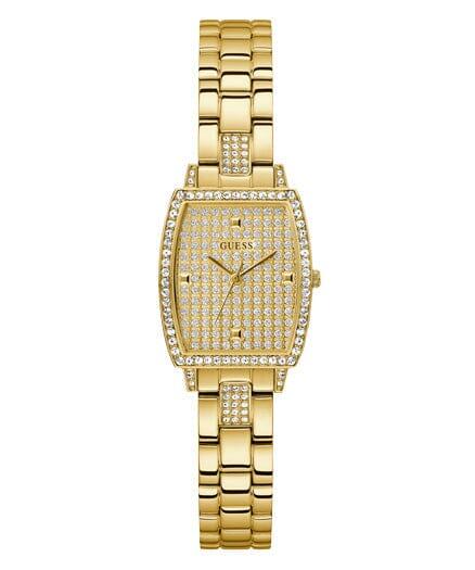 Image of Watches. Productname: Guess Brilliant Crystal Gold Women's Watch GW0611L2 in Watch colour by brand - Guess