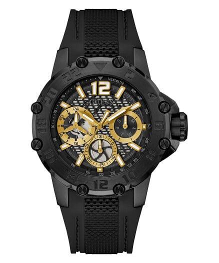 Image of Watches. Productname: Guess Contender Black Men's Watch GW0640G2 in Watch colour by brand - Guess