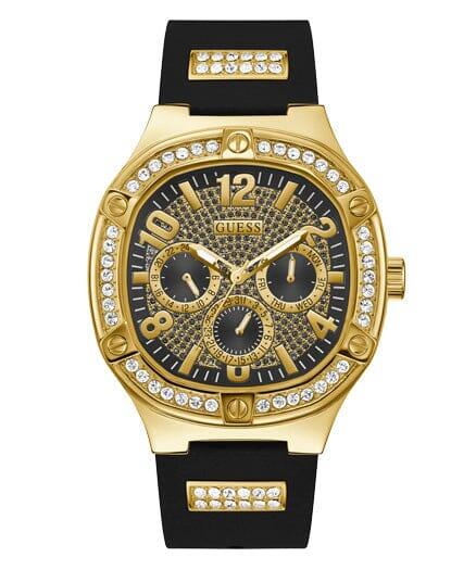 Image of Watches. Productname: Guess Duke Gold and Black Women's Watch GW0641G2 in Watch colour by brand - Guess