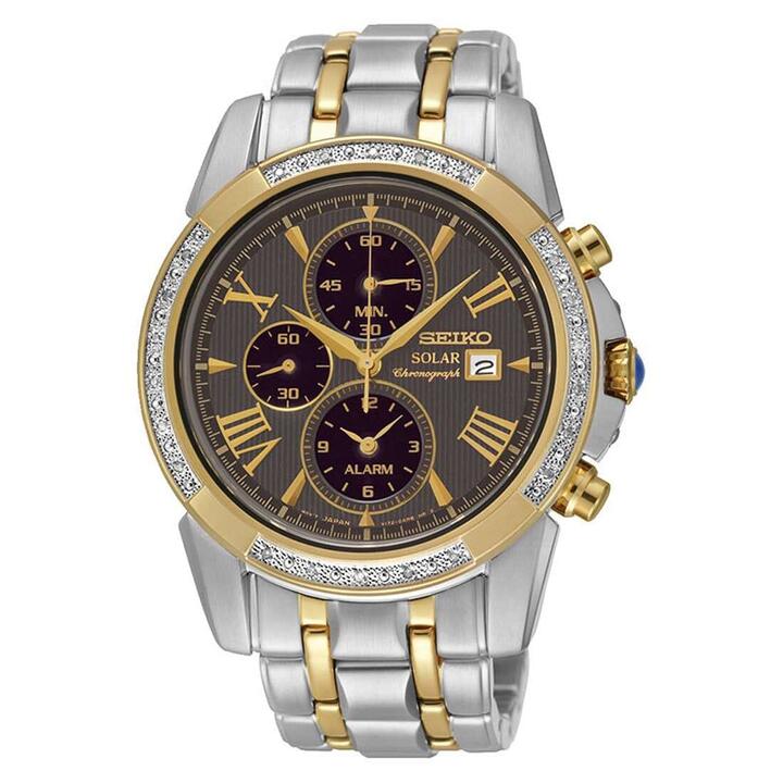 Image of Watches. Productname: Seiko Le Grand Sport Diamond Watch SSC312P-9 in Watch colour by brand - Seiko