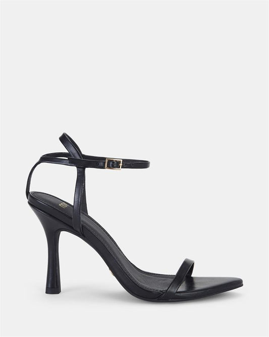 Image of Sandals. Product name - Yazmeen Women's Fast Fashion BLACK Novo Sandals in Black colour by brand - NOVO