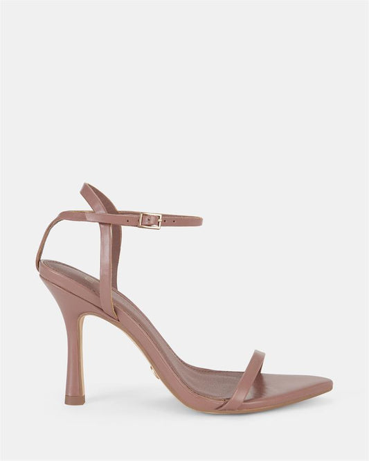 Image of Sandals. Product name - Yazmeen Women's Fast Fashion PLUM Novo Sandals in Plum colour by brand - NOVO