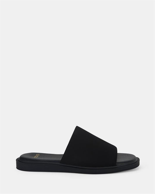 Image of Sandals. Product name - Teana Women's Thongs BLACK Novo Thongs in Black colour by brand - NOVO