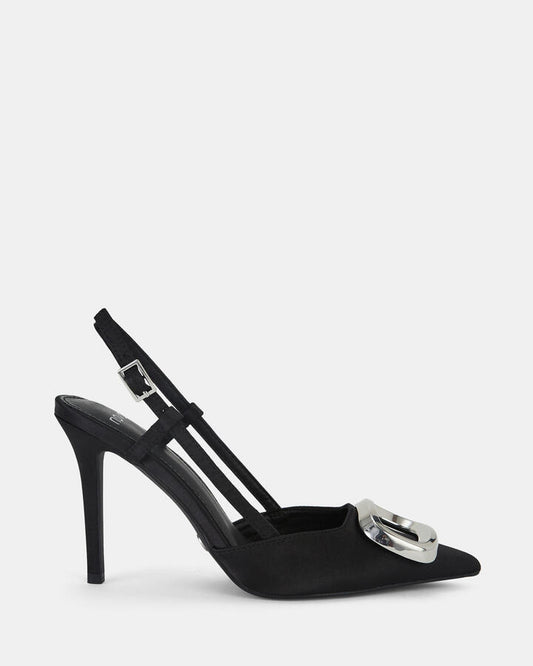 Image of Sandals. Product name - Yamini Women's Fast Fashion BLACK Novo Sandals in Black colour by brand - NOVO