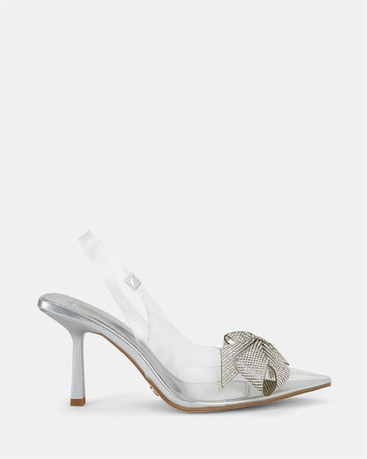 Image of Sandals. Product name - Yoana Women's Fast Fashion SILVER Novo Sandals in Silver colour by brand - NOVO