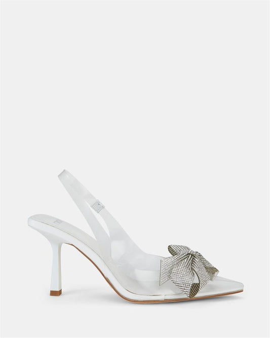 Image of Sandals. Product name - Yoana Women's Fast Fashion WHITE Novo Sandals in White colour by brand - NOVO