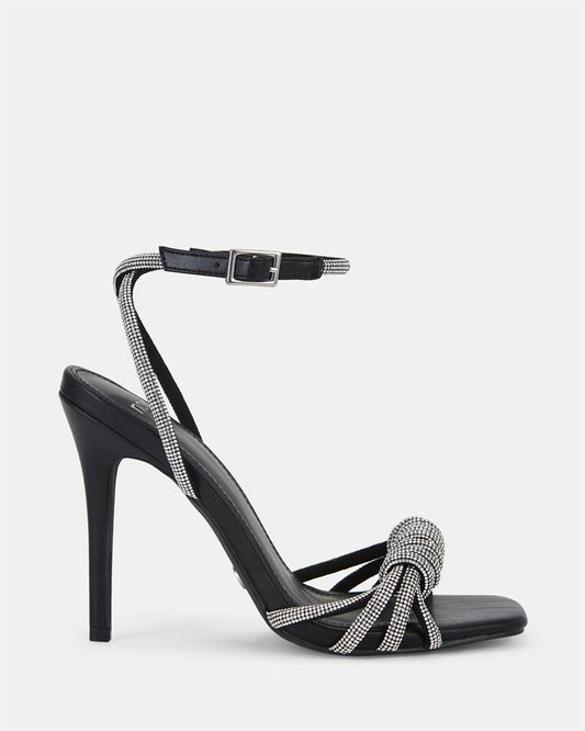 Image of Sandals. Product name - Yatee Women's Fast Fashion BLACK Novo Sandals in Black colour by brand - NOVO