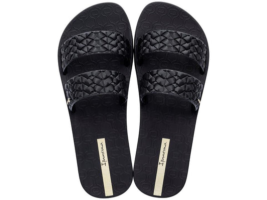 Image of Sandals. Product name - City Fem Iii Women's Ipanema BLACK GRENDENE in Black colour by brand - IPANEMA