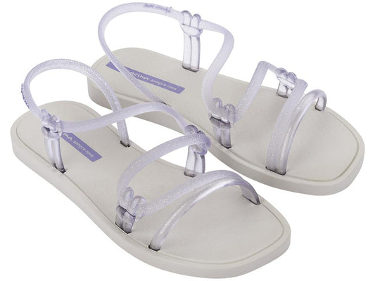 Image of Sandals. Product name - Solar Glitter Sandal Women's Ipanema CLEAR GLITTER GRENDENE in Clear Glitter colour by brand - IPANEMA