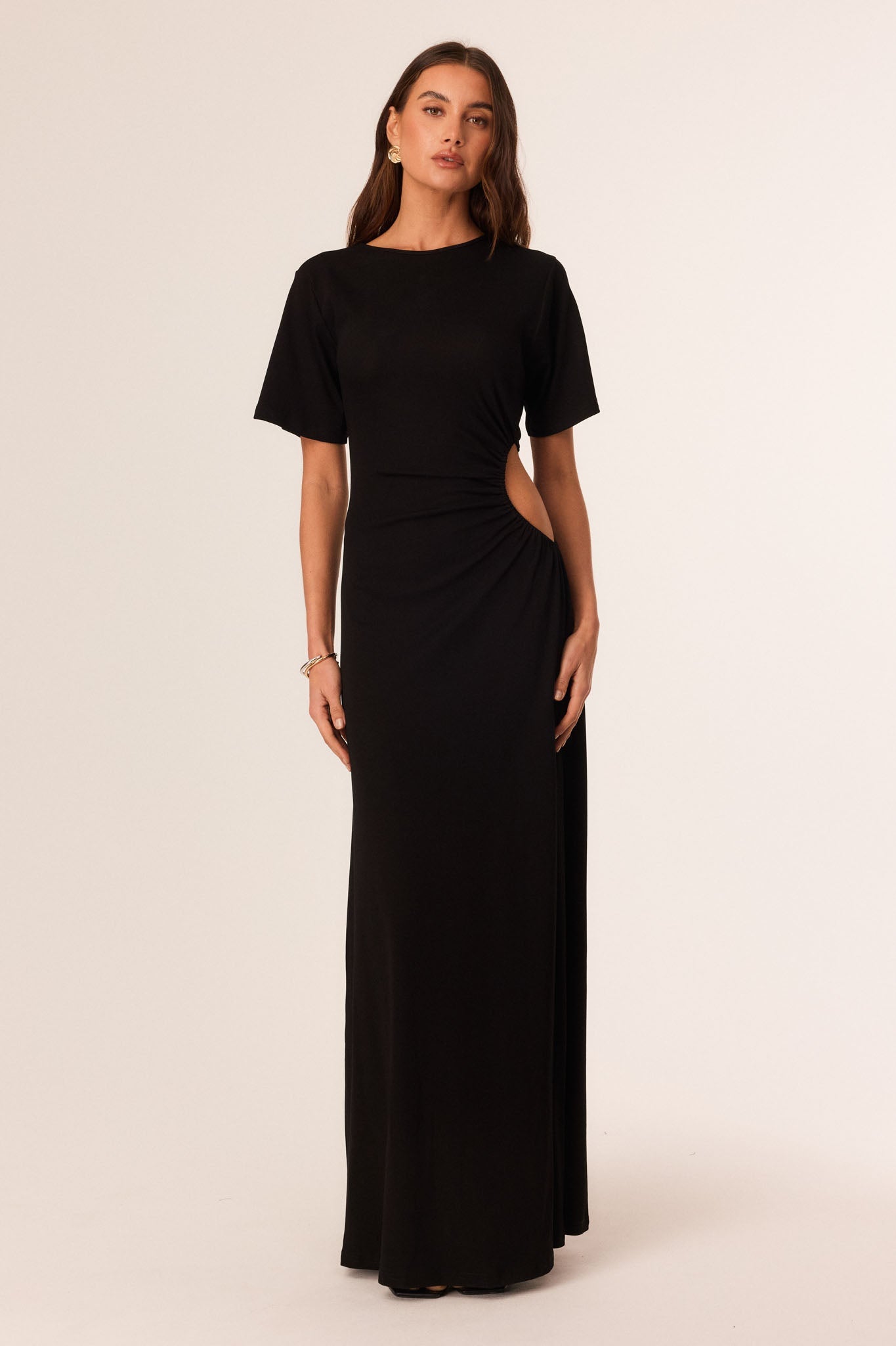 SNDYS MONOLA MAXI DRESS (Black)