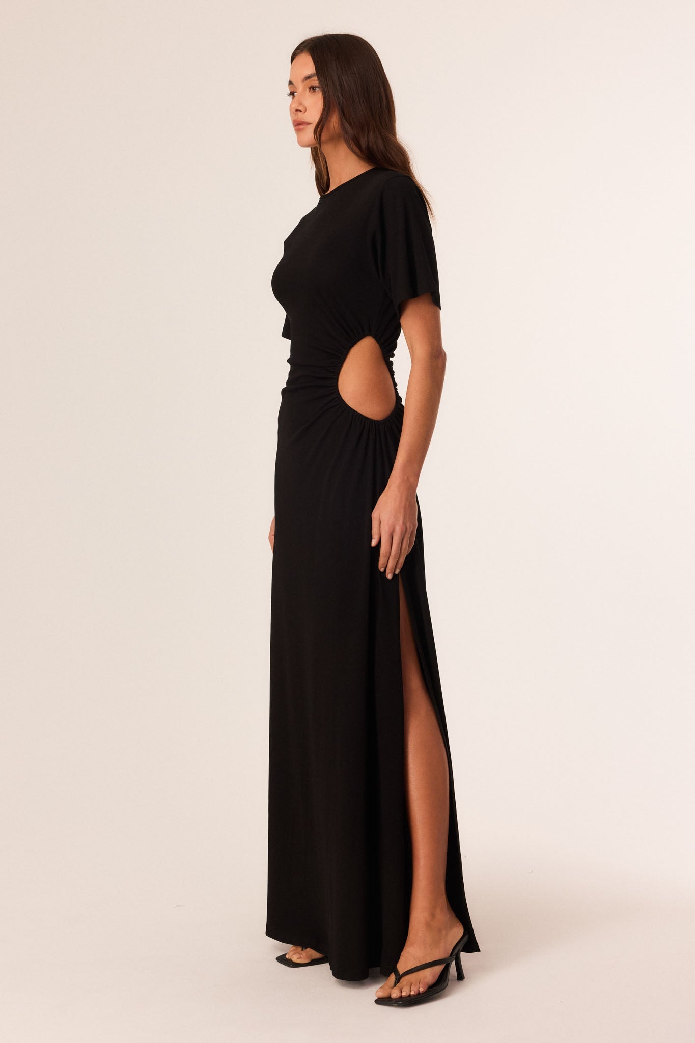 SNDYS MONOLA MAXI DRESS (Black)