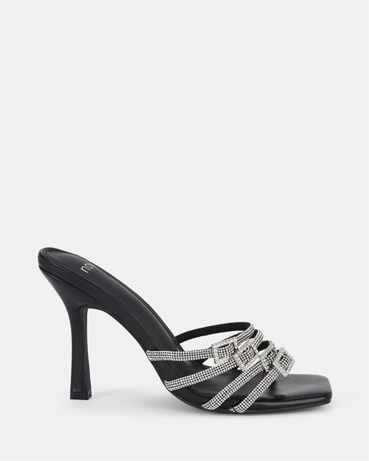 Image of Sandals. Product name - Yetti Women's Fast Fashion BLACK Novo Sandals in Black colour by brand - NOVO