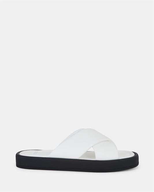 Image of Sandals. Product name - Torance Women's Thongs WHITE Novo Thongs in White colour by brand - NOVO