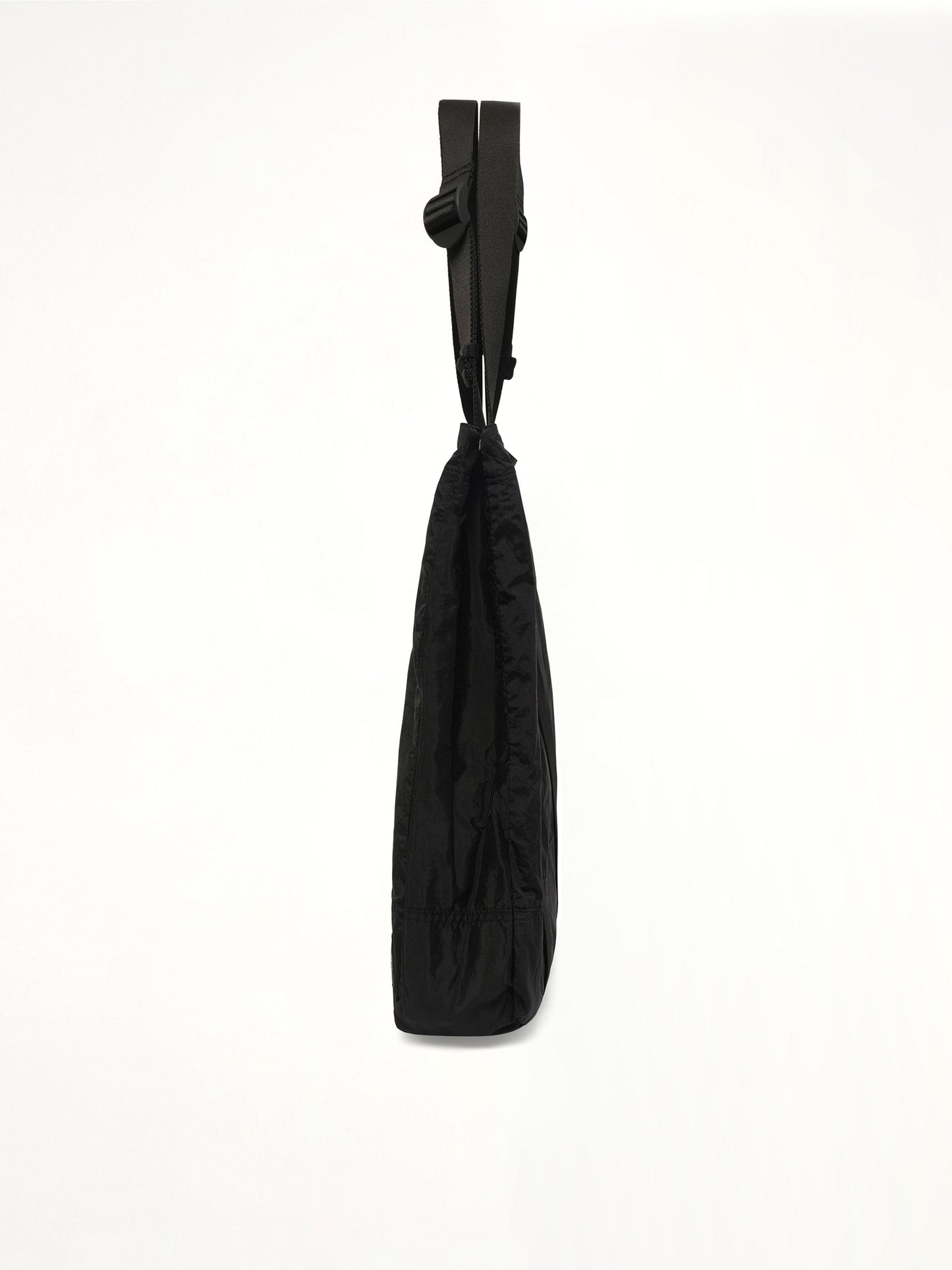 STONE ISLAND 920001 Coated Nylon Tote Bag (Black)