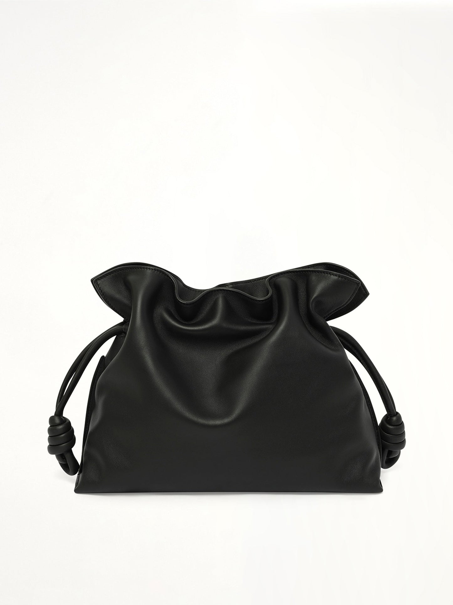 LOEWE Flamenco Clutch Square (Black)