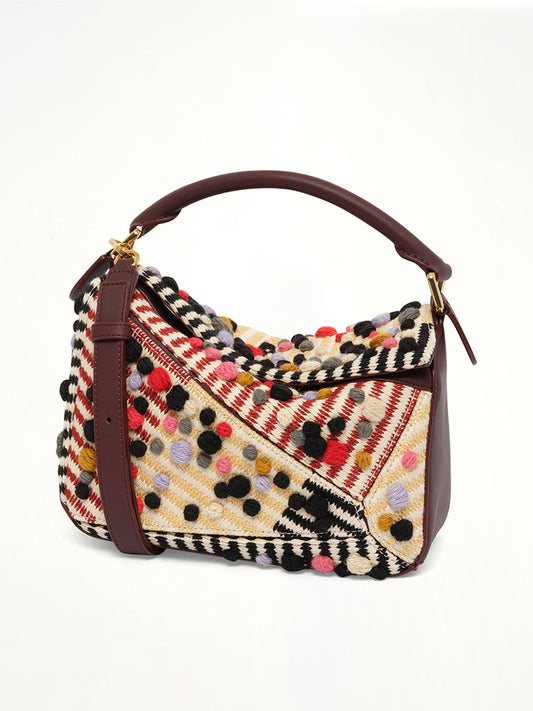 Image of Bags. Product name - Puzzle S Dotted in Multicolour colour by brand - LOEWE