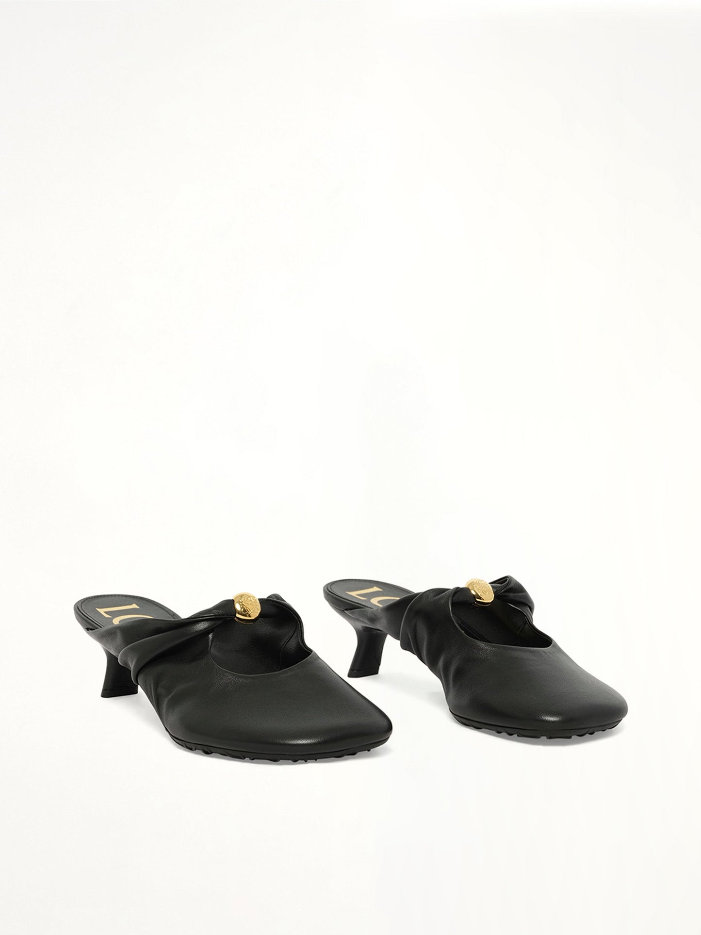 LOEWE Pebble Soft Mule 45H (Black)