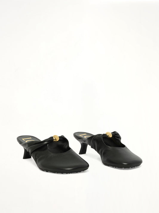 LOEWE Pebble Soft Mule 45H (Black)
