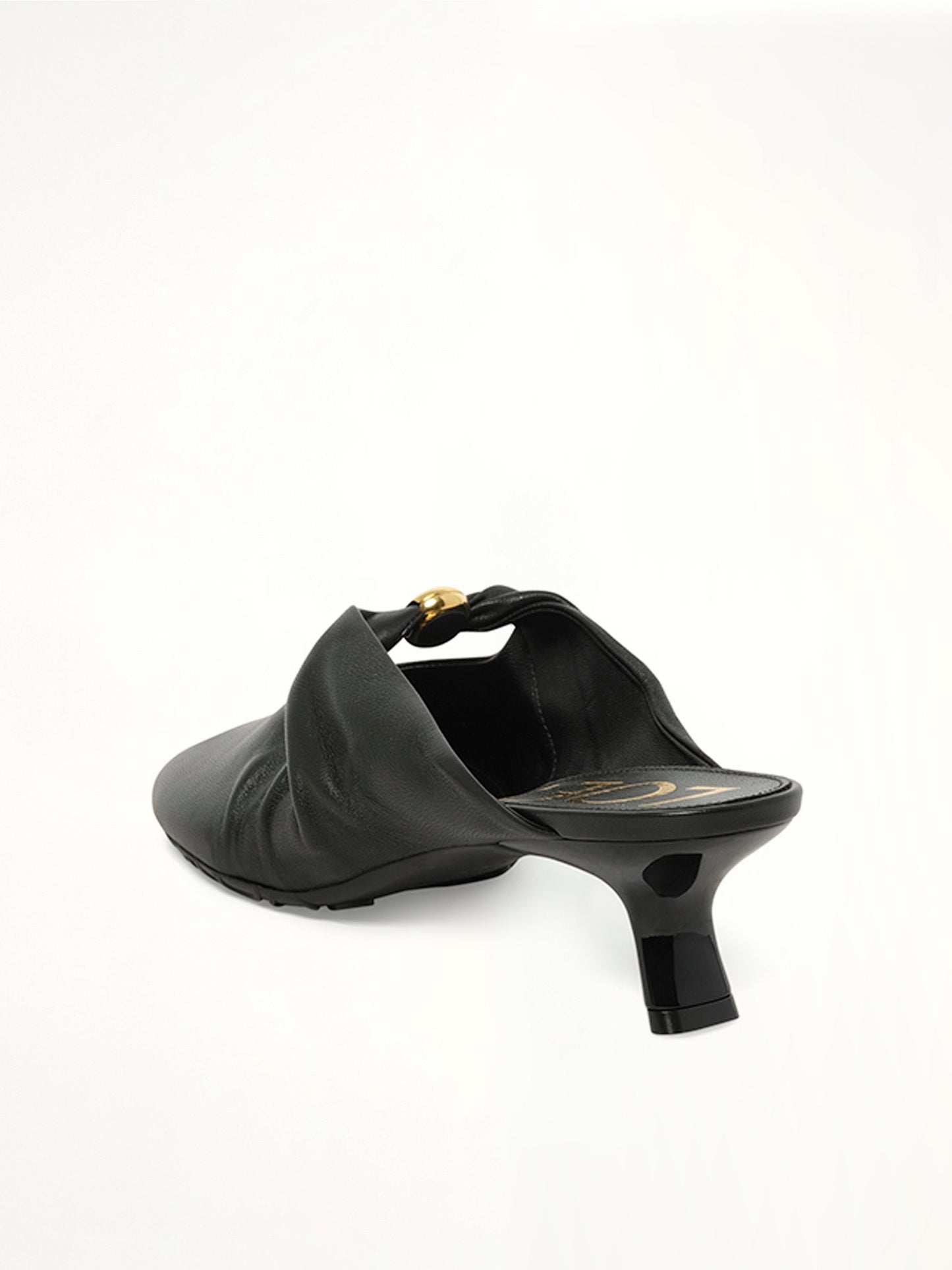 LOEWE Pebble Soft Mule 45H (Black)