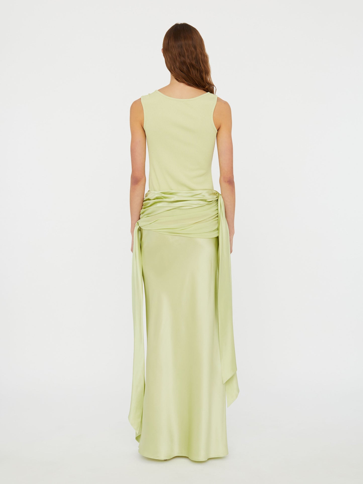 Christopher Esber S-Buckle Scoop Tank (Melon)
