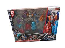 Image of Action Figures. Product name - 5-in-1 Dinosaur Transformable Robot in colour by brand - Toymate