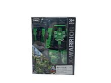 Image of Action Figures. Product name - Transformable Robot (Blue/Green) in colour by brand - Toymate