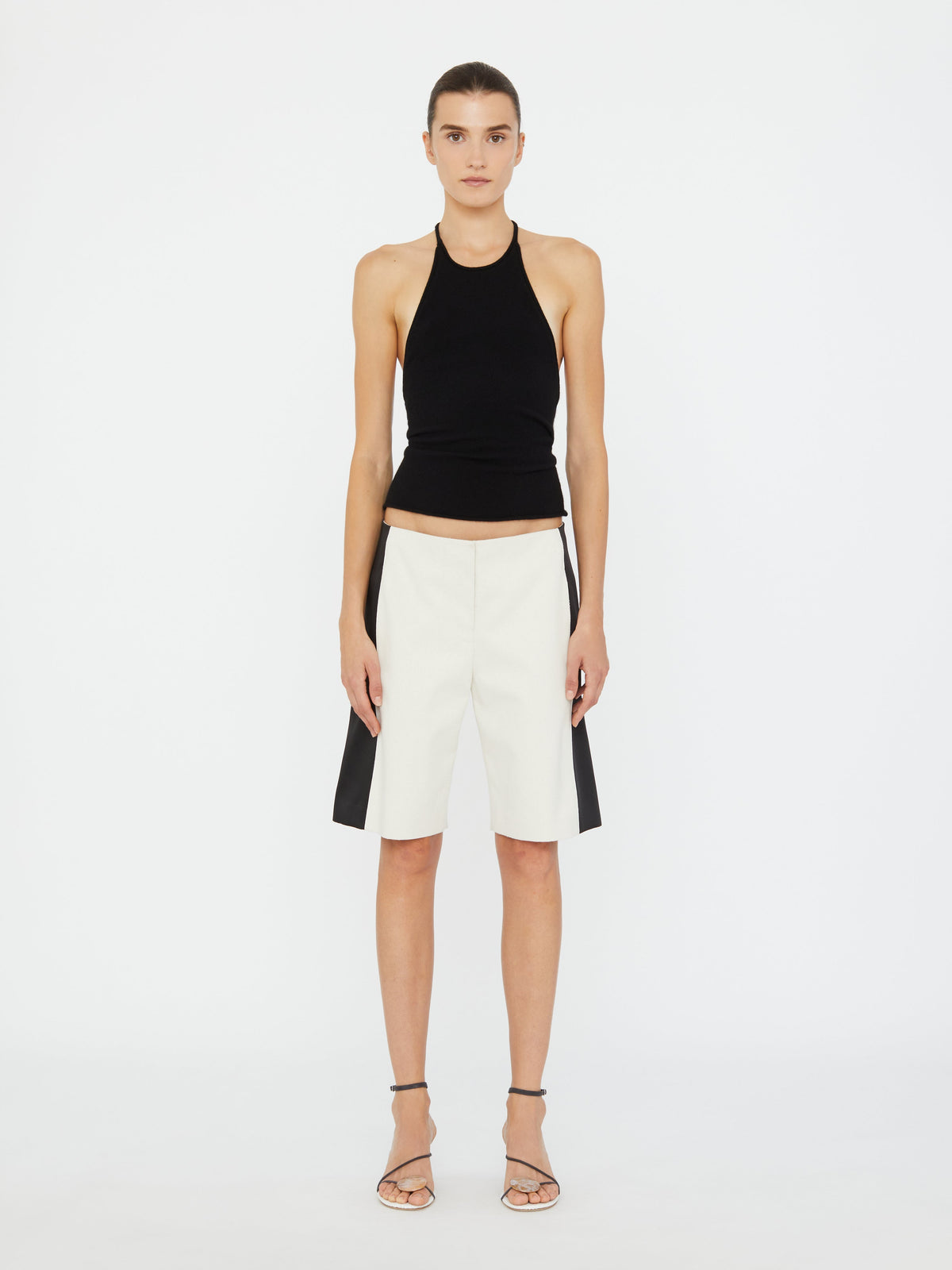 Christopher Esber Cashmere Rae Halter Tank (Black)