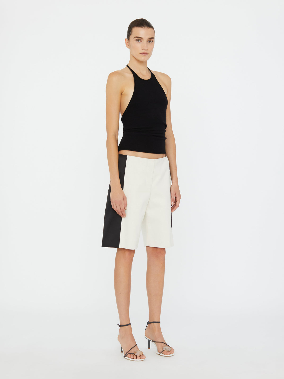 Christopher Esber Cashmere Rae Halter Tank (Black)