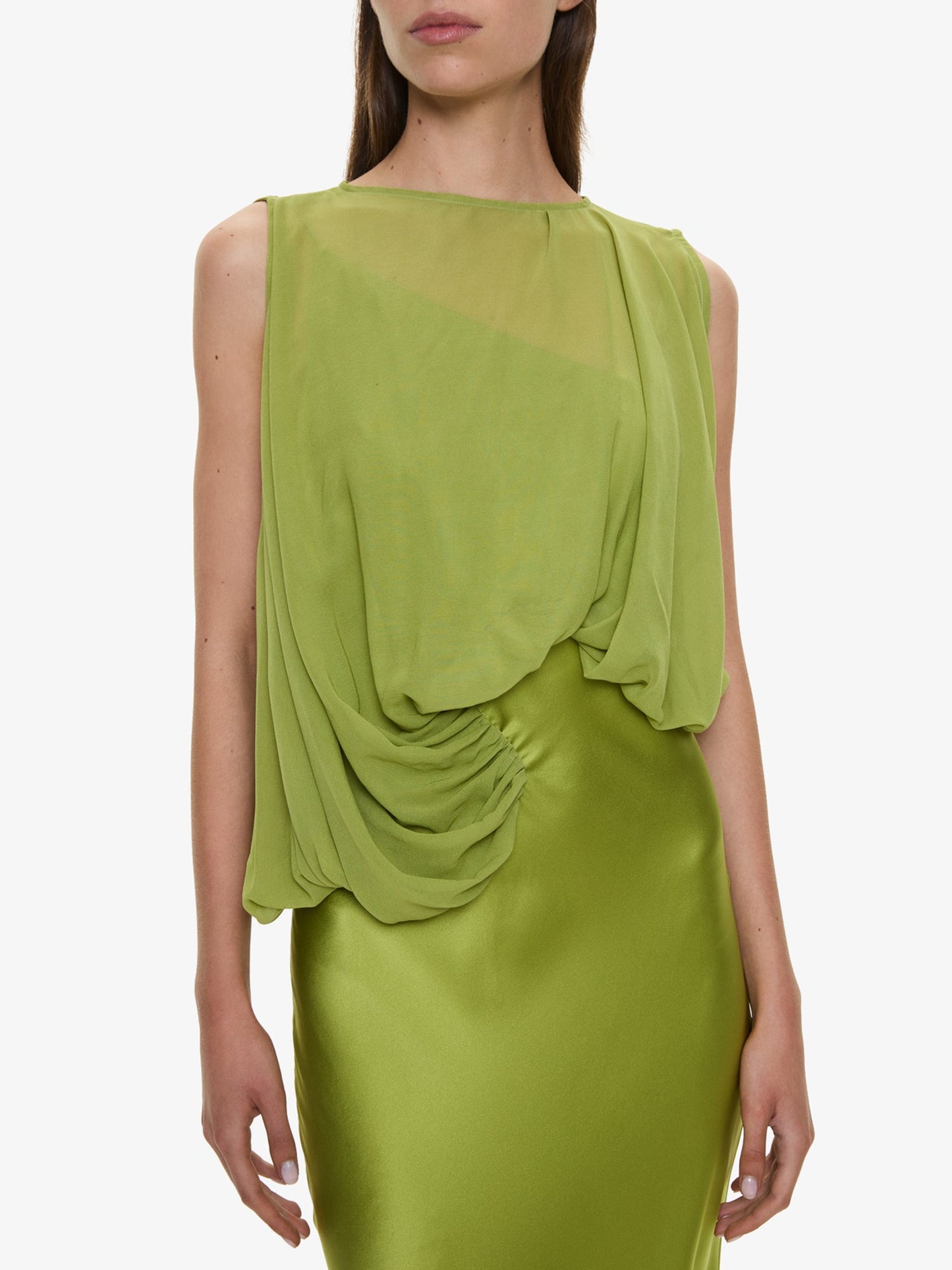 CHRISTOPHER ESBER Cumulus Midi Dress (Green)