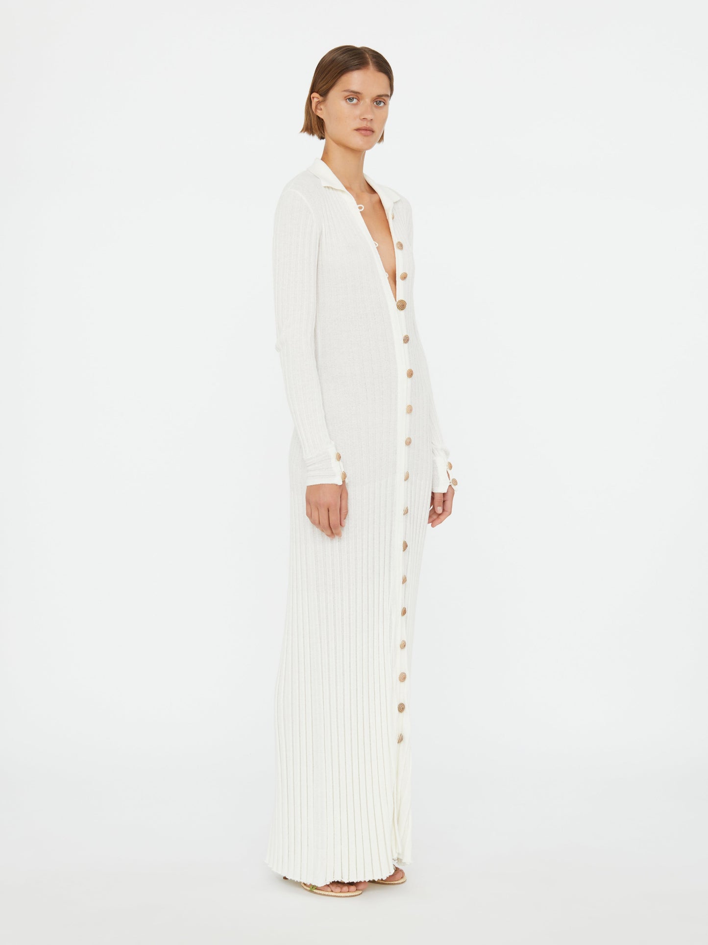 Christopher Esber Sundial Shell Knit Cardigan (Dress)