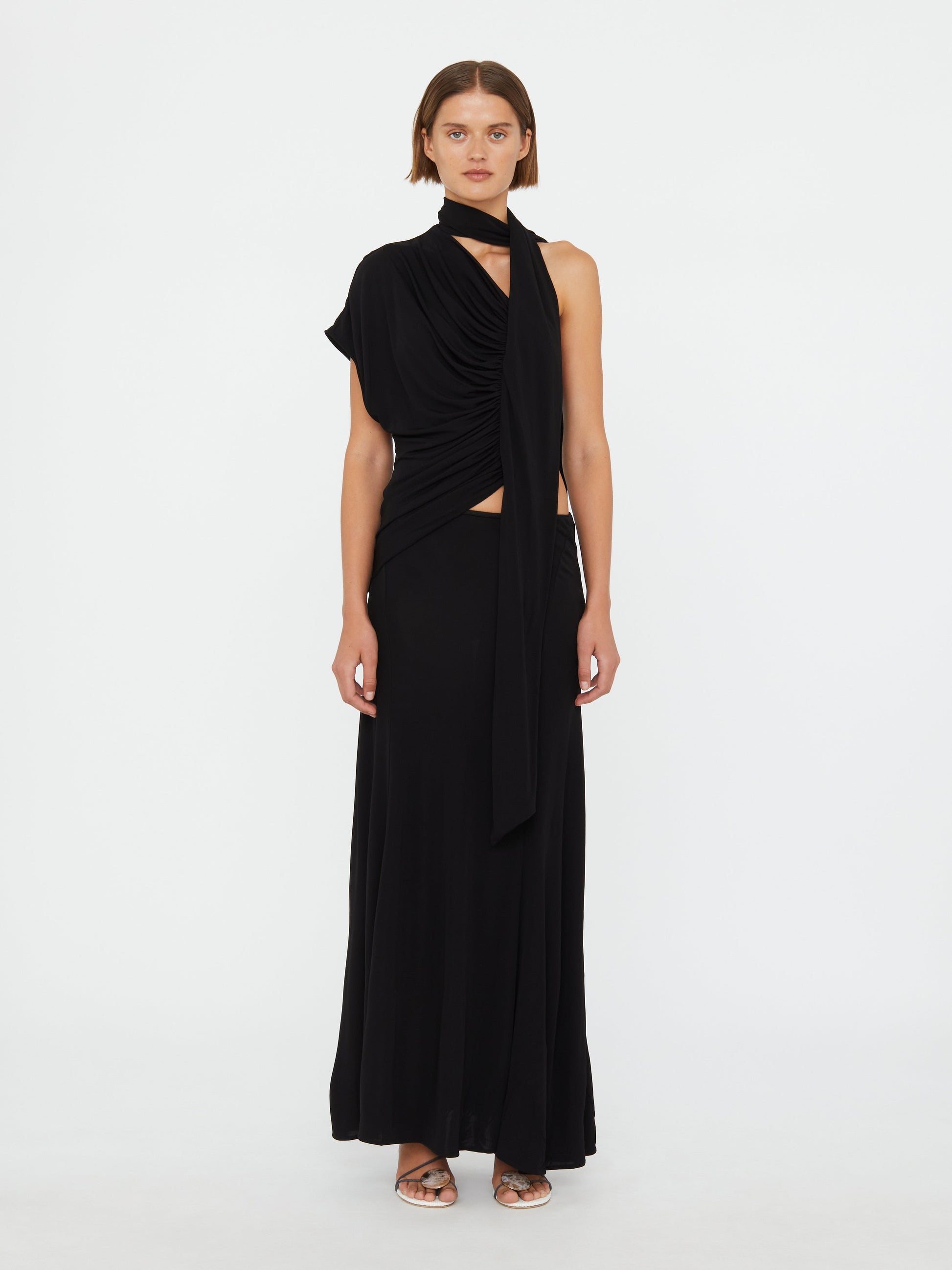 Image of Dresses. Productname: Christopher Esber Vienna Jersey Scarf Dress in Dress colour by brand - Christopher Esber