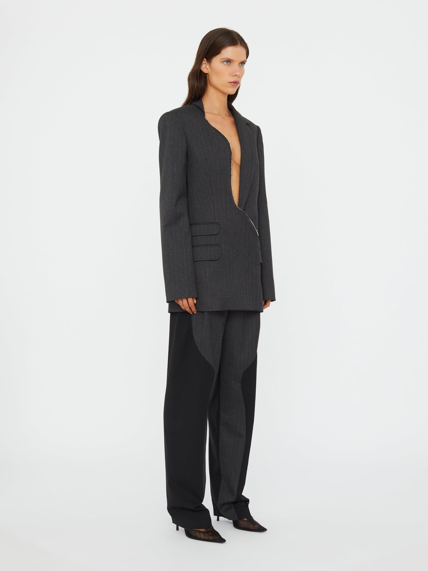 Christopher Esber Torrent Pinstripe Blazer (Stripe)