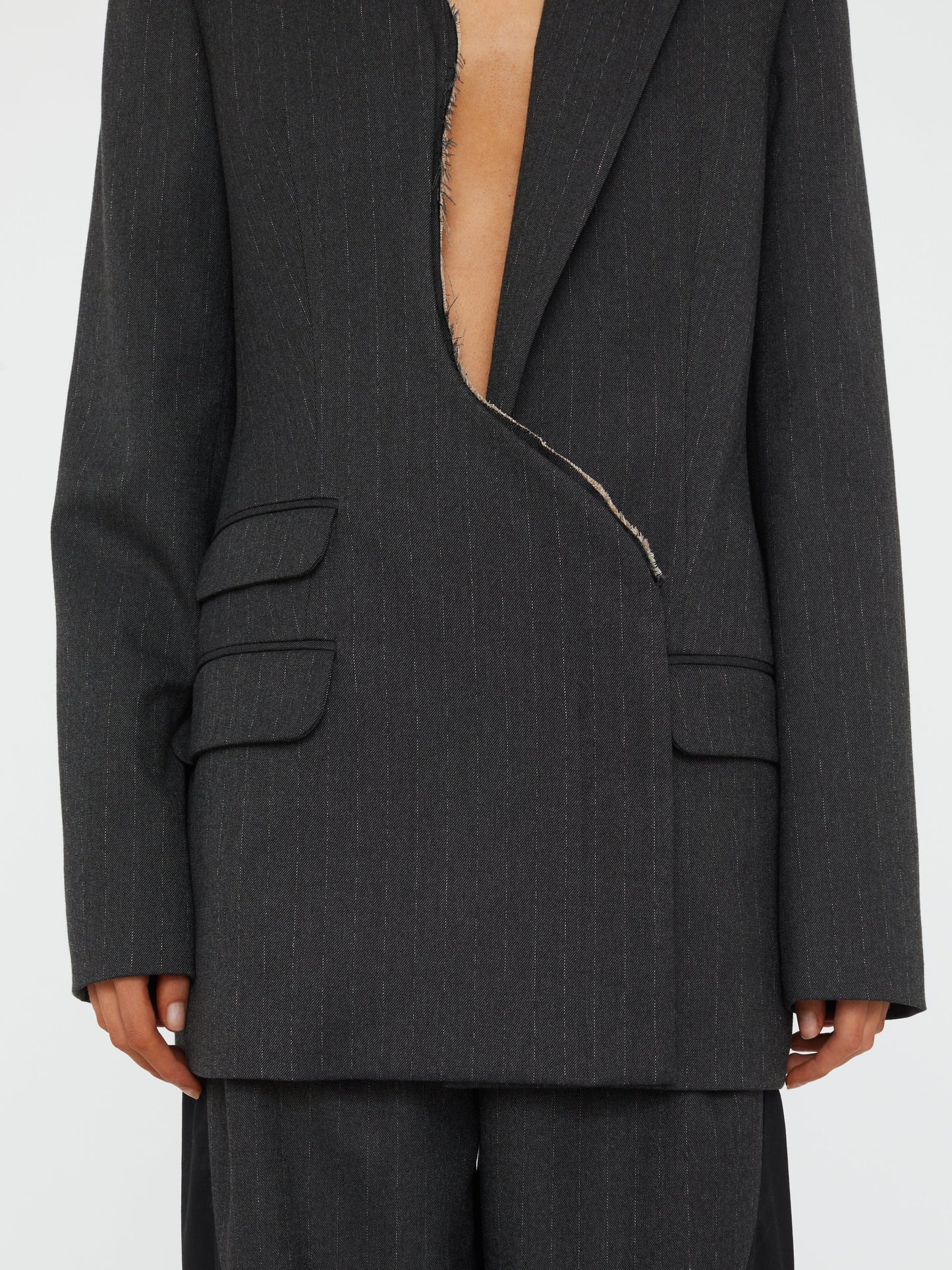 Christopher Esber Torrent Pinstripe Blazer (Stripe)