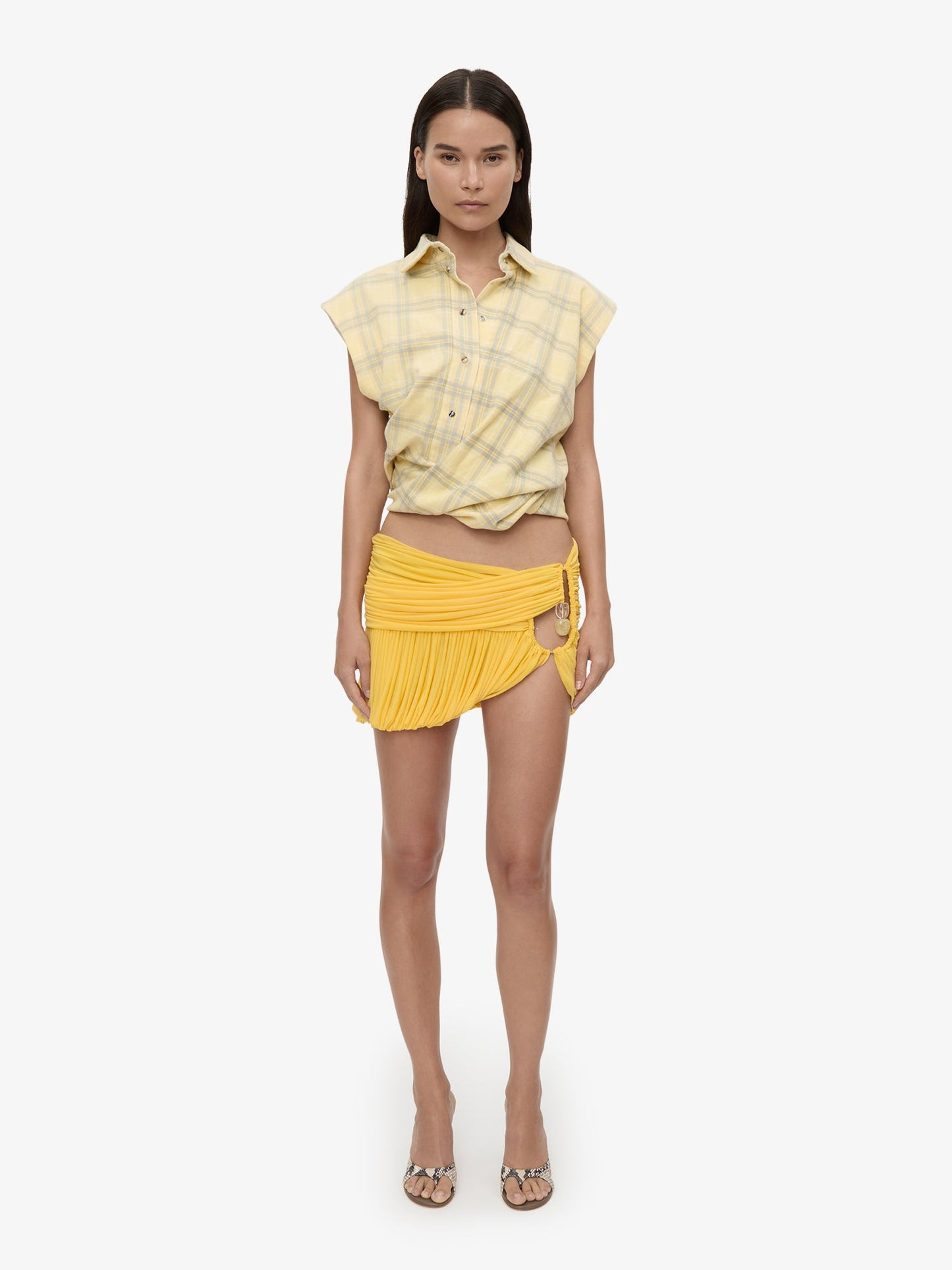 CHRISTOPHER ESBER Sleeveless Tornado Shirt (Flannel)