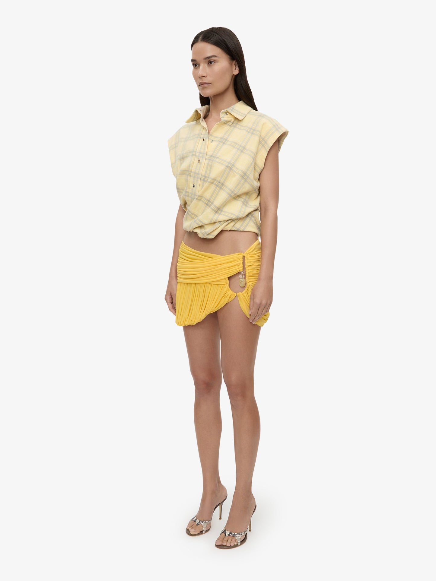 CHRISTOPHER ESBER Sleeveless Tornado Shirt (Flannel)