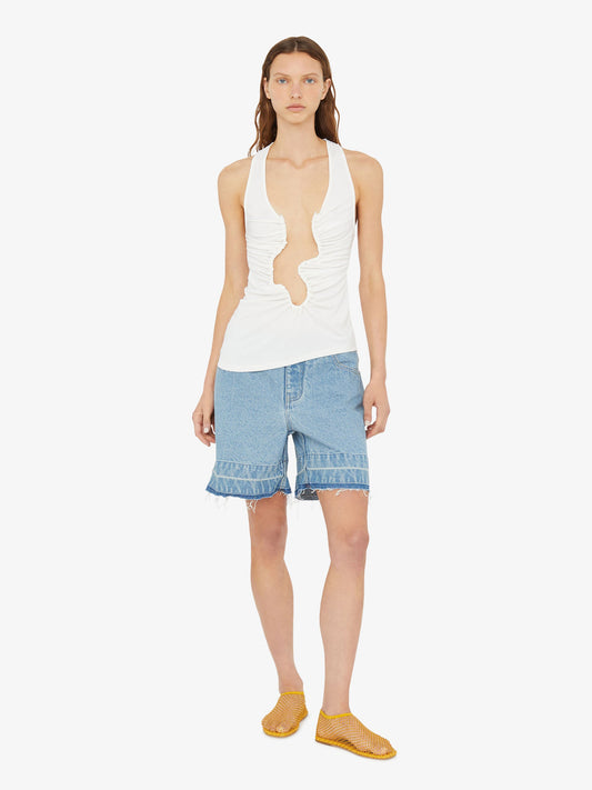 Christopher Esber Deconstruct Denim Short (Indigo)