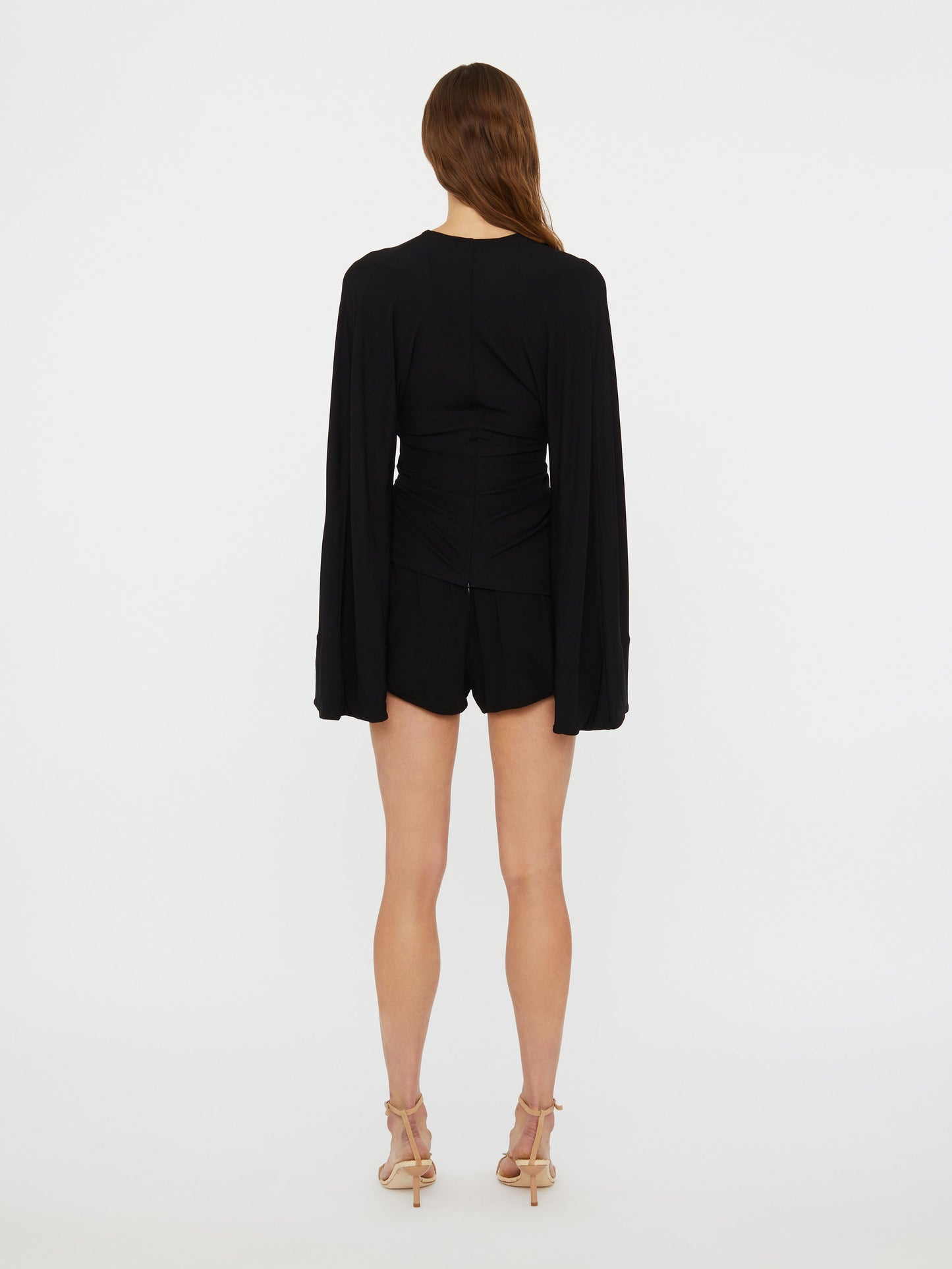 Christopher Esber Ruched Crescent Jersey Boxer (Short)