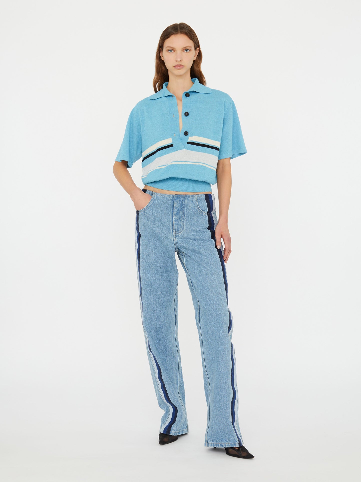 Christopher Esber Streaked Denim (Jean)