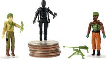 Image of Action Figures. Product name - World's Smallest G.I. Joe Mini Figures in colour by brand - Toymate