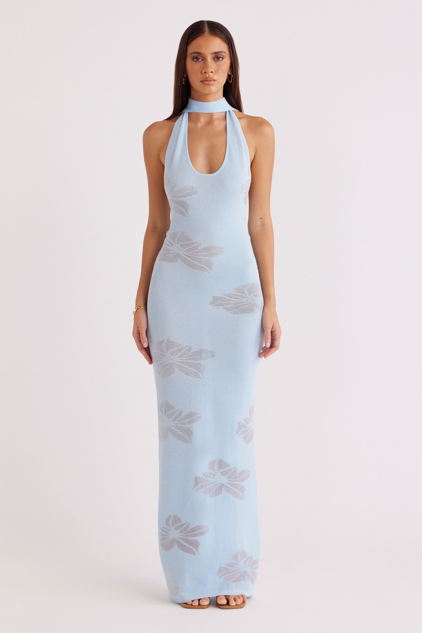Image of Dresses. Productname: SNDYS TAHITI MAXI DRESS in Blue colour by brand - SNDYS