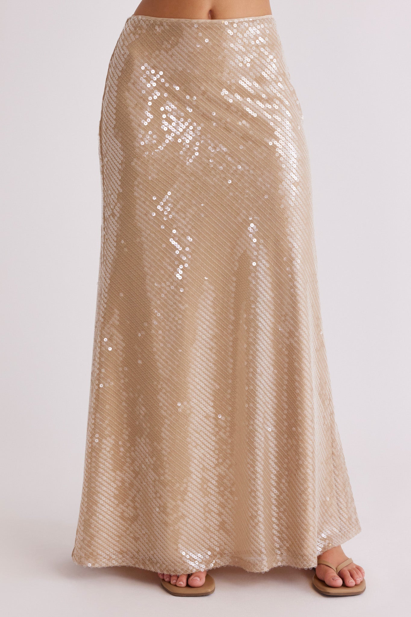 SNDYS CALLIOPE MAXI SKIRT (Mocha)