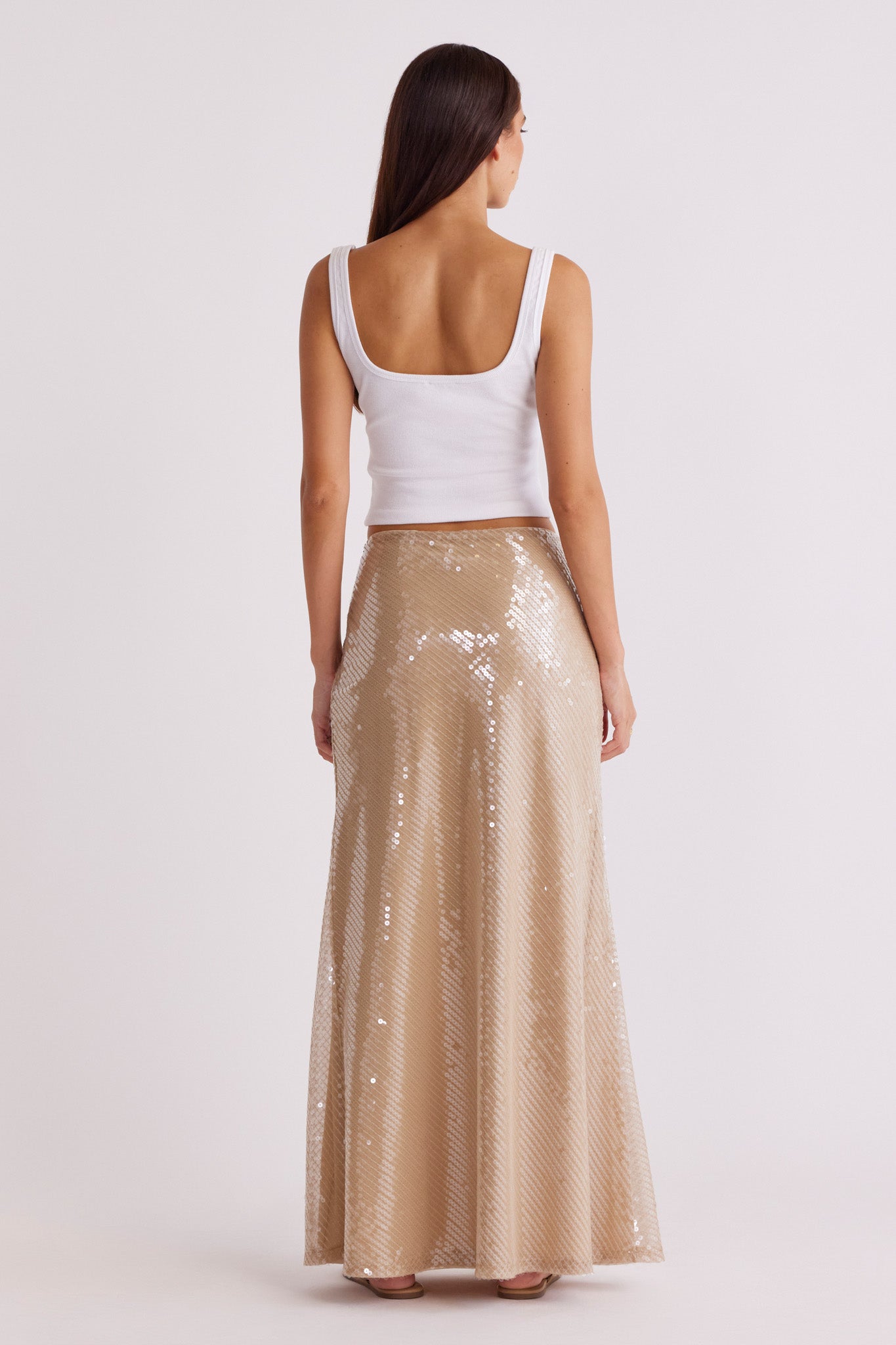 SNDYS CALLIOPE MAXI SKIRT (Mocha)