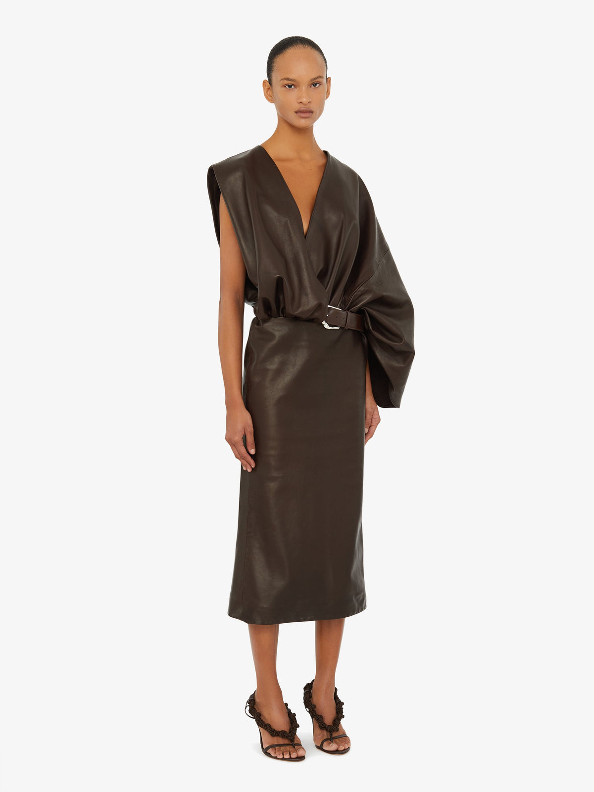 Christopher Esber Swaddled Belted Leather (Dress)